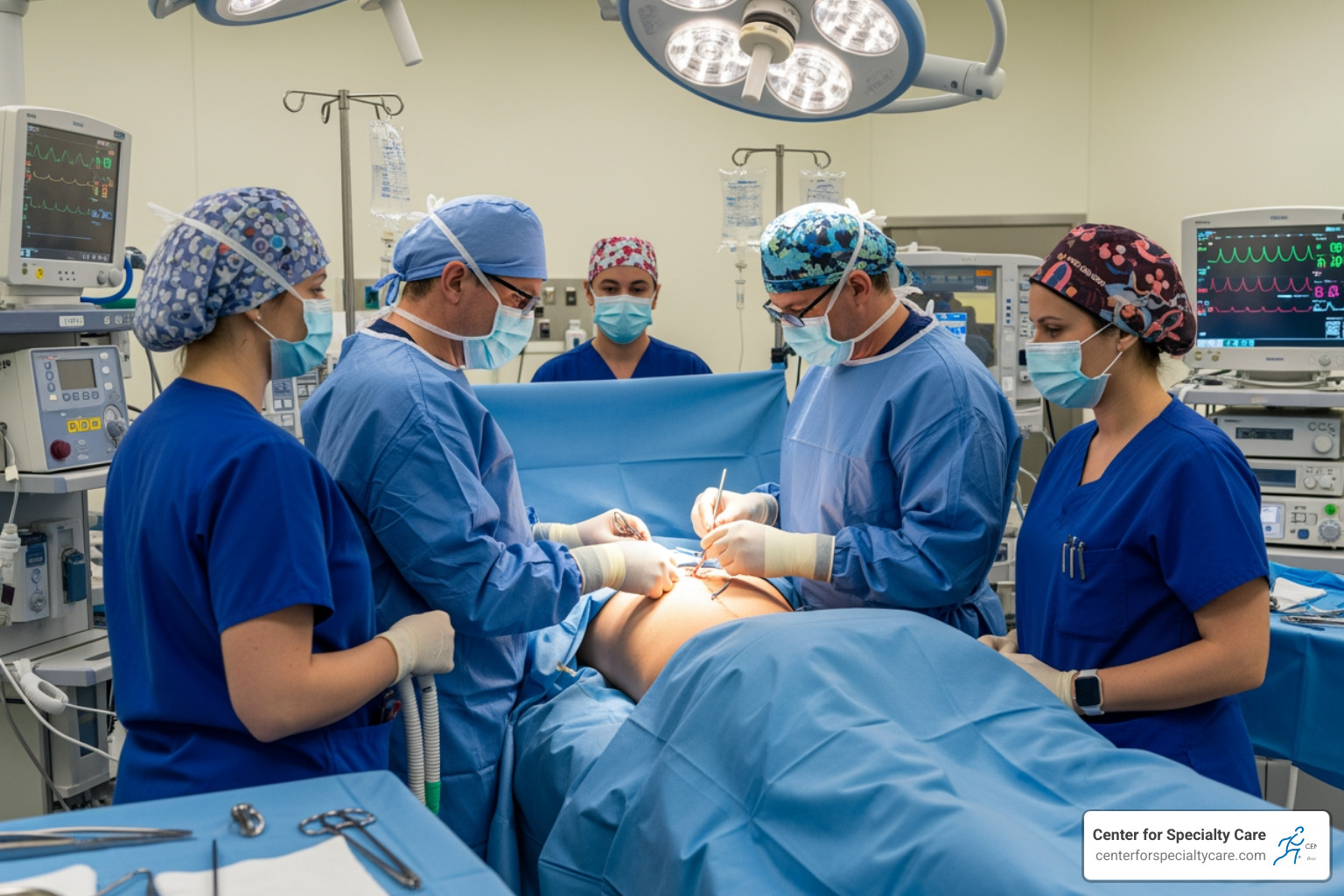 patient prone position - basivertebral nerve ablation