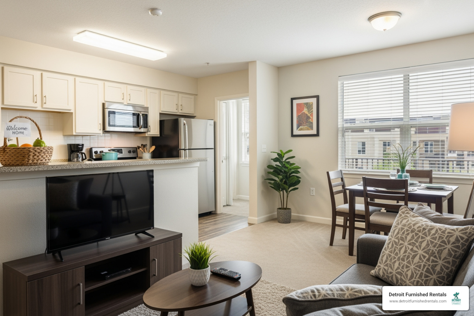 A person sitting at a desk, looking at a laptop screen displaying various housing listings. - furnished travel nurse housing