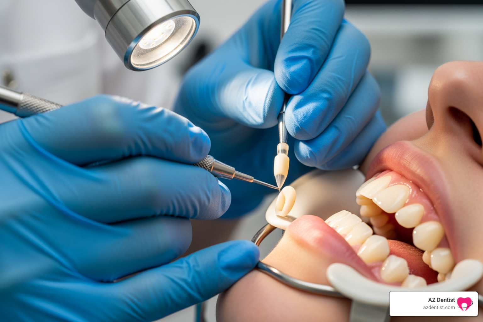 illustrating the steps of the dental bonding procedure - composite dental bonding cost