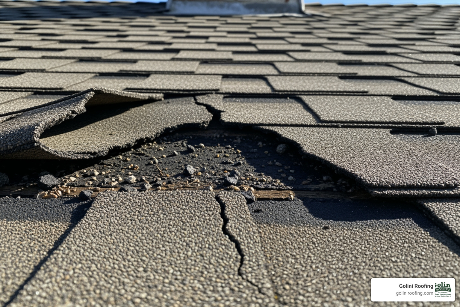 damaged shingles showing curling, cracking, and granule loss - average cost to replace a roof with shingles damaged shingles showing curling, cracking, and granule loss - average cost to replace a roof with shingles