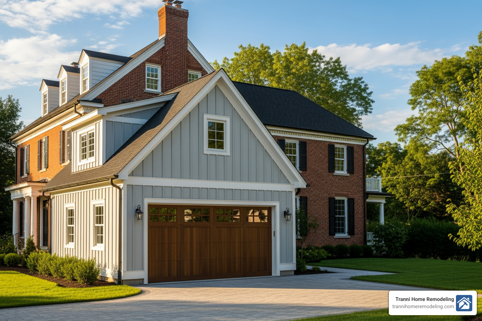 Blueprint or site plan for a garage addition - Garage Addition