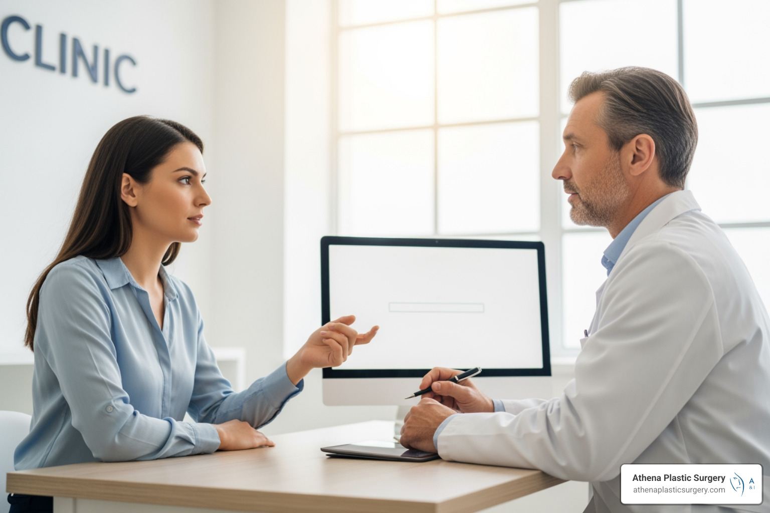 person in a consultation with a medical professional - lip filler dissolver cost person in a consultation with a medical professional - lip filler dissolver cost