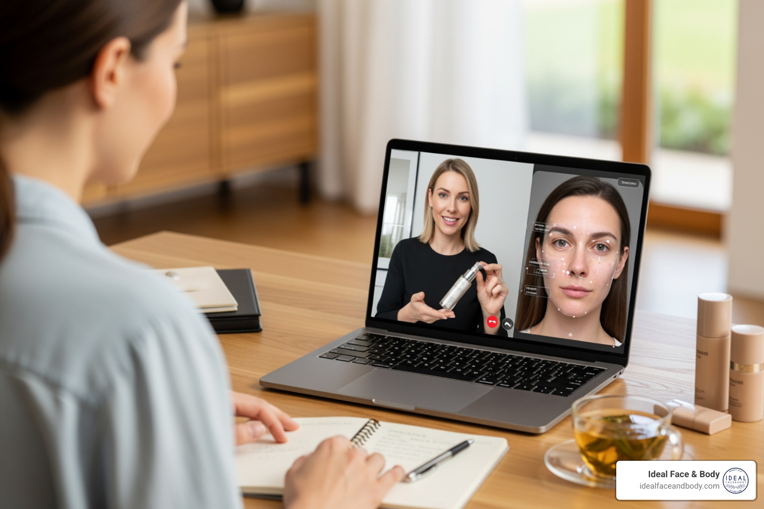 calendar booking interface on a smartphone screen - Online beauty consultation calendar booking interface on a smartphone screen - Online beauty consultation