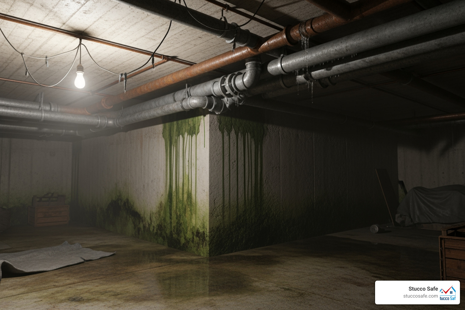 musty damp basement - mold and water damage inspection musty damp basement - mold and water damage inspection