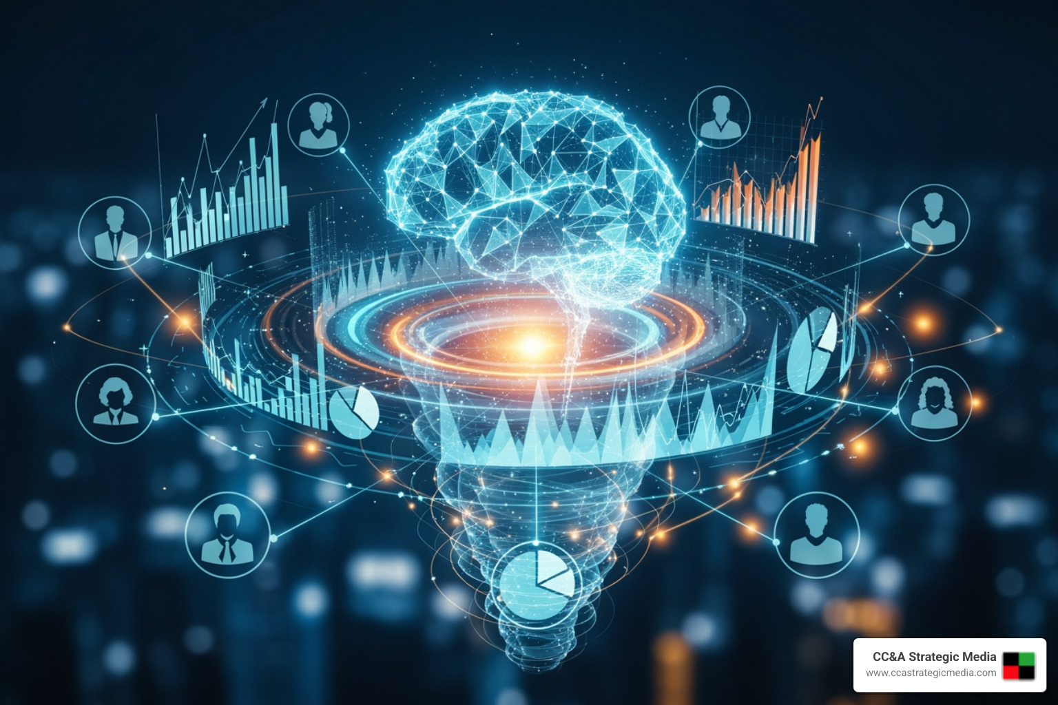 An AI-generated insight displayed on a computer screen, showing trend analysis and recommendations - audience insights platform An AI-generated insight displayed on a computer screen, showing trend analysis and recommendations - audience insights platform