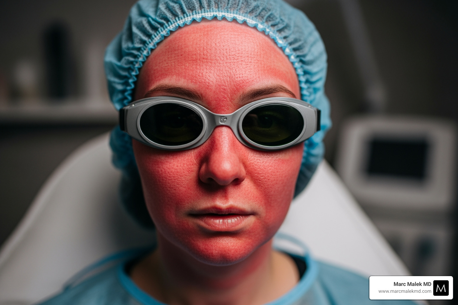 diagram showing a laser beam penetrating the skin to remove the epidermis and heat the dermis - Full face laser resurfacing diagram showing a laser beam penetrating the skin to remove the epidermis and heat the dermis - Full face laser resurfacing