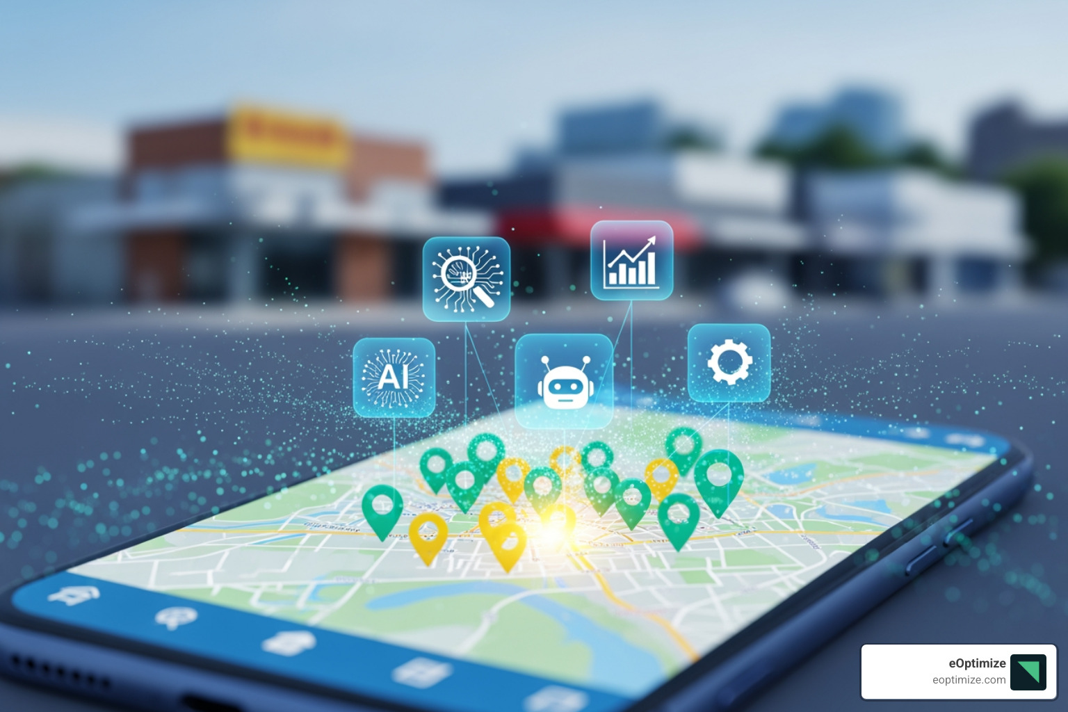 a dashboard showing various local SEO metrics like reputation score, listing accuracy, and rank tracking - ai seo tools for localized search engine optimization
