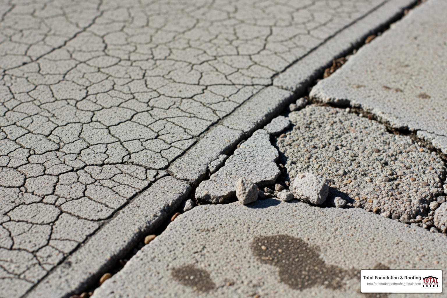 close-ups of different crack types like hairline, wide, and spalling - cracked cement driveway repair close-ups of different crack types like hairline, wide, and spalling - cracked cement driveway repair