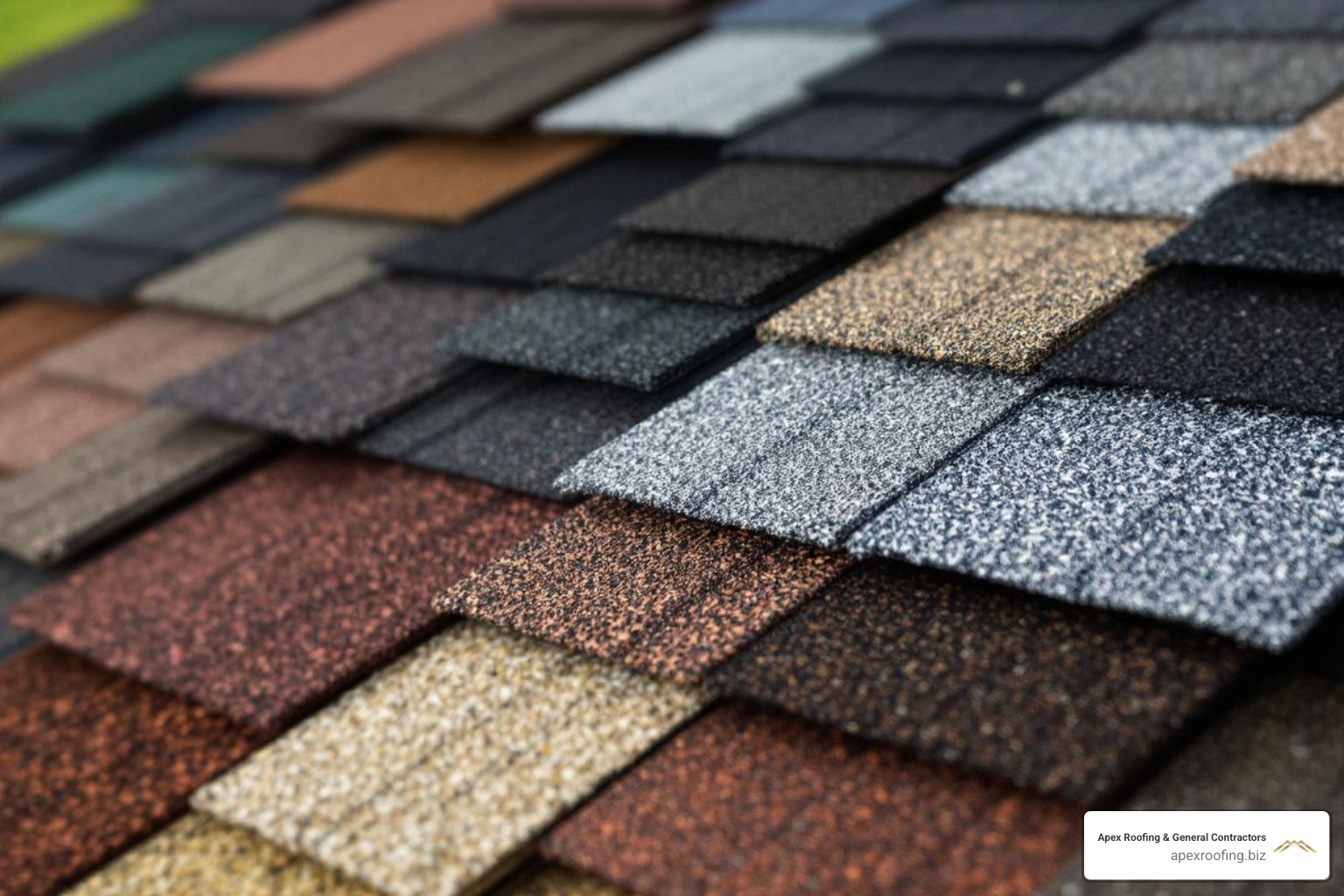 image of a color palette showing various shingle options - residential shingle roofing san antonio image of a color palette showing various shingle options - residential shingle roofing san antonio