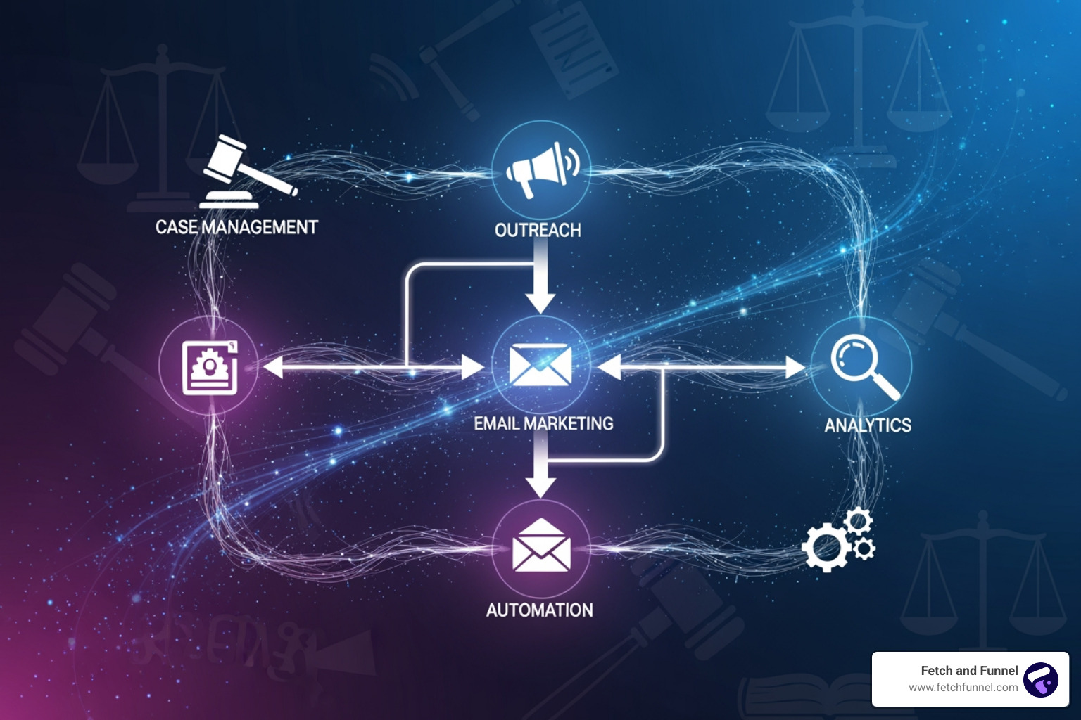 Legal marketing automation workflow diagram - Legal marketing automation Legal marketing automation workflow diagram - Legal marketing automation