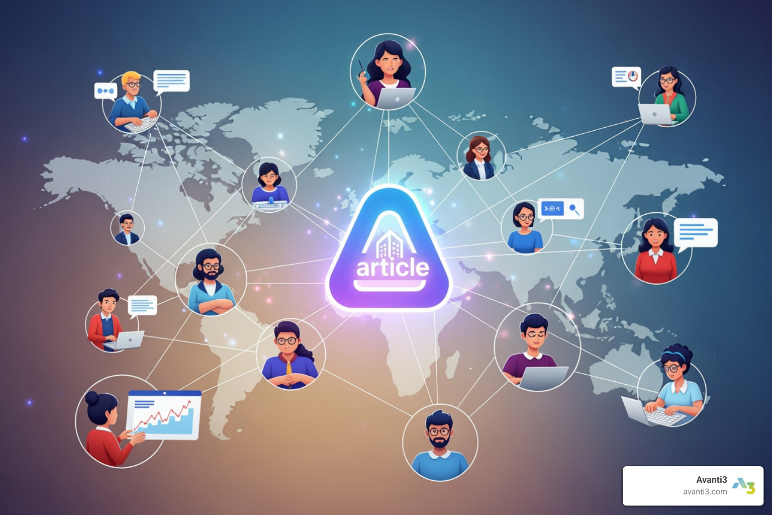 Community welcome message - building an online community