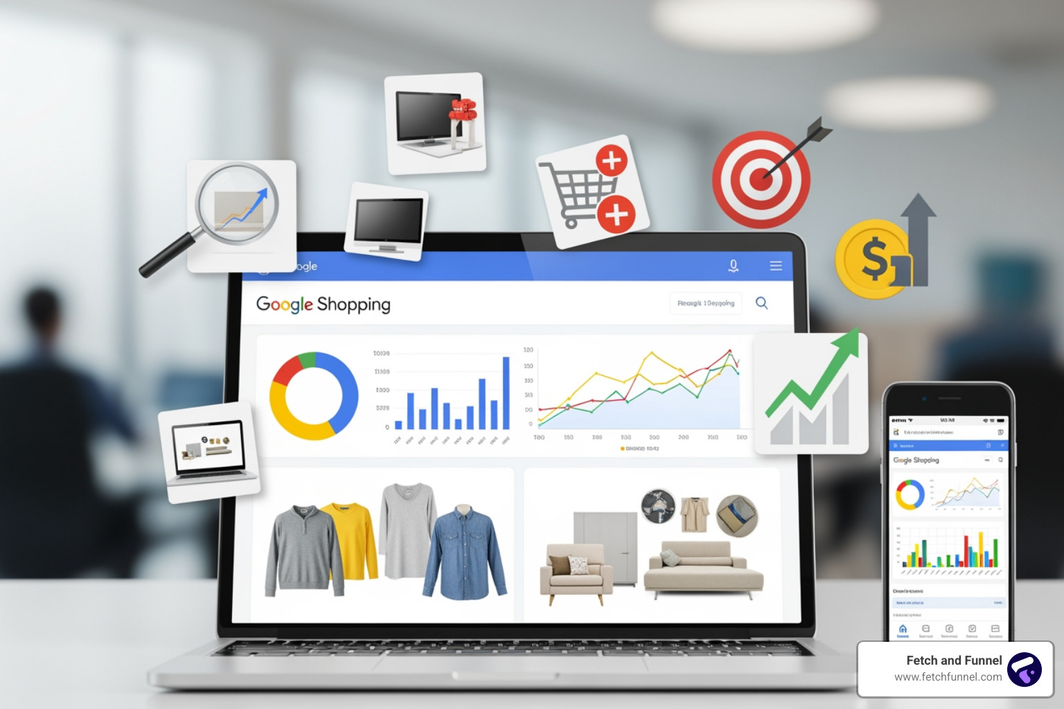 Google Ads 'Products' page dashboard - optimize Google Shopping campaigns Google Ads 'Products' page dashboard - optimize Google Shopping campaigns