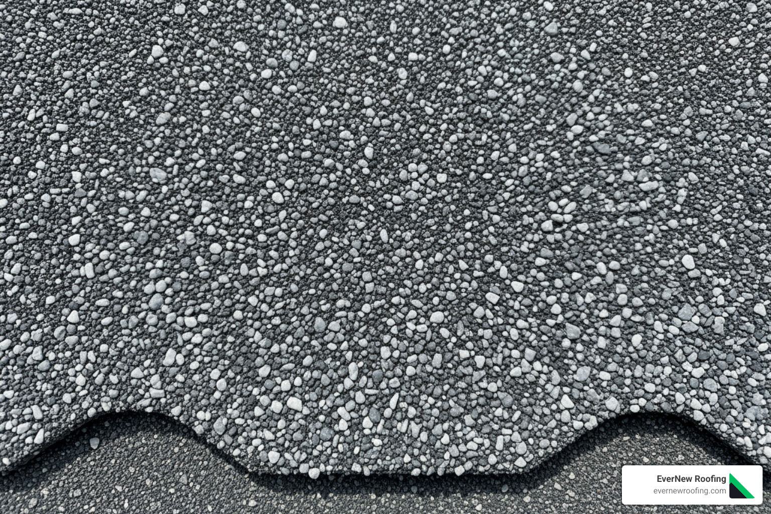 showing a close-up of a coated asphalt shingle, highlighting the protective layer. - Michigan roof coating