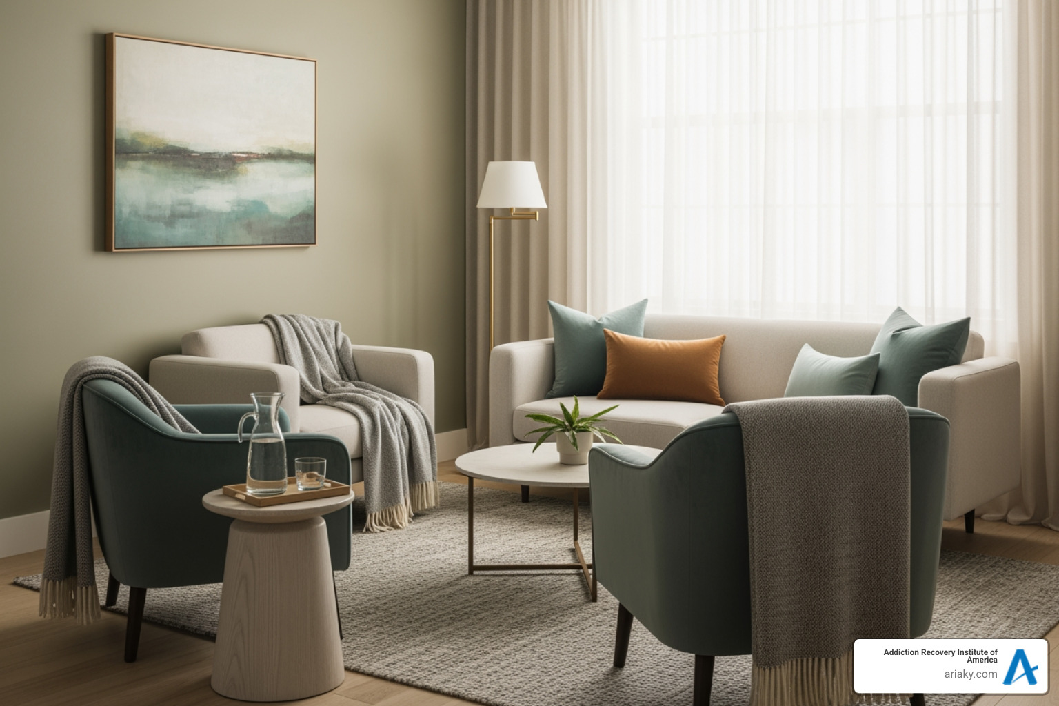 Serene therapy session room - rehabs in louisville ky