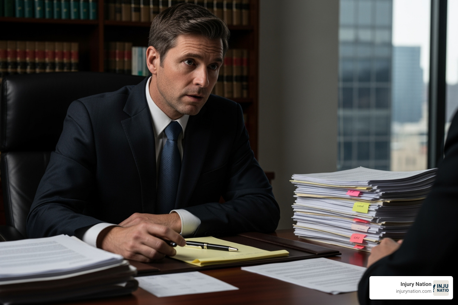 magnifying glass over insurance policy - disability insurance claim denial lawyer magnifying glass over insurance policy - disability insurance claim denial lawyer