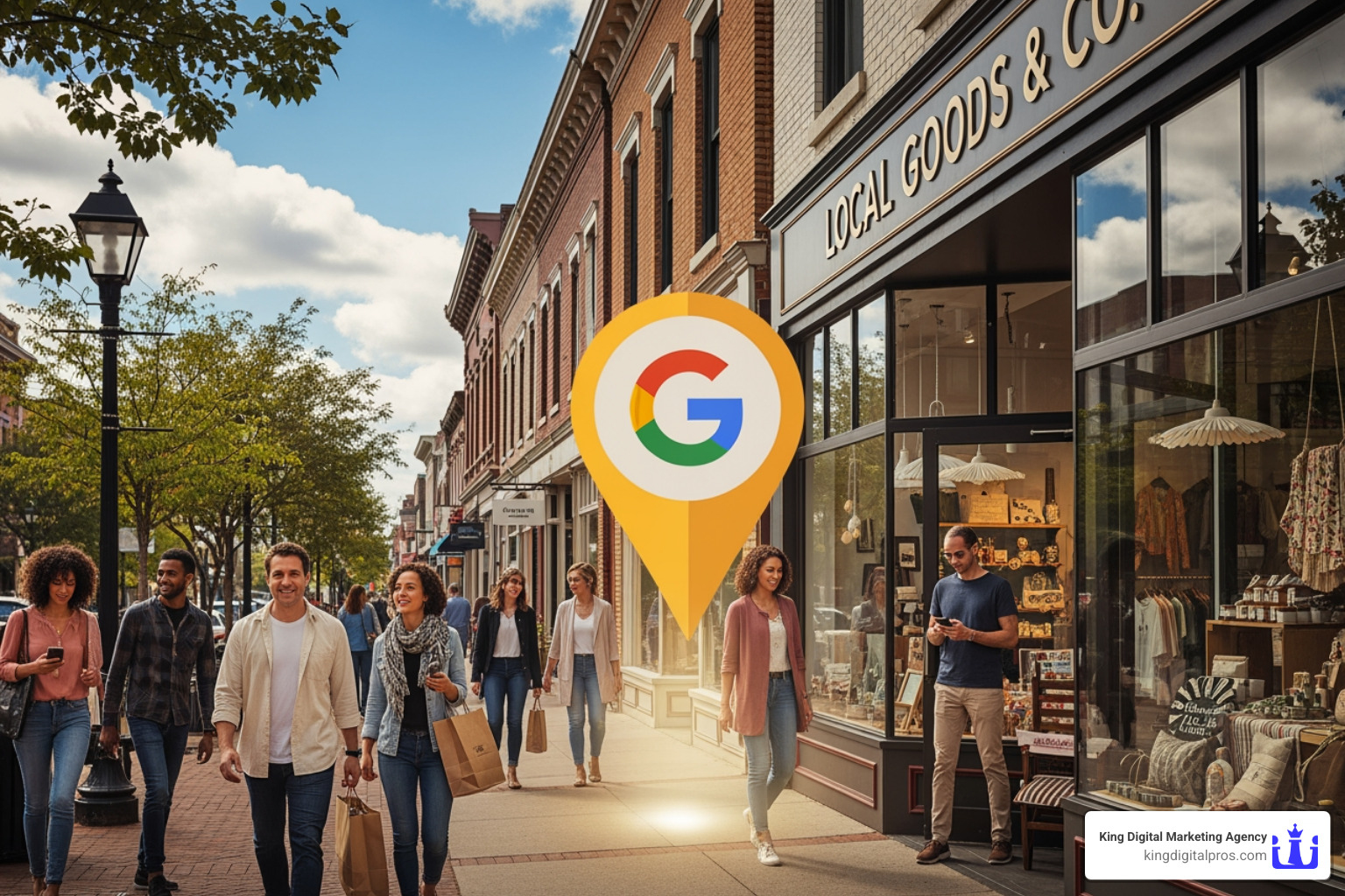Fully optimized Google Business Profile example - Google local business