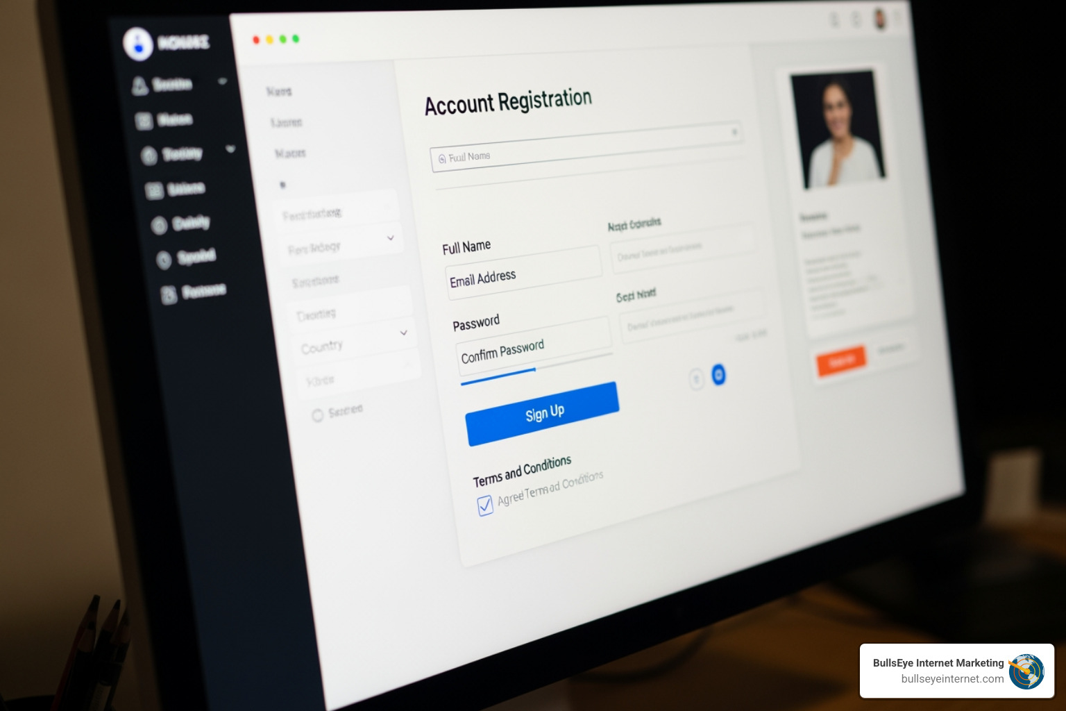 Microsoft Advertising account creation screen - Microsoft Advertising management