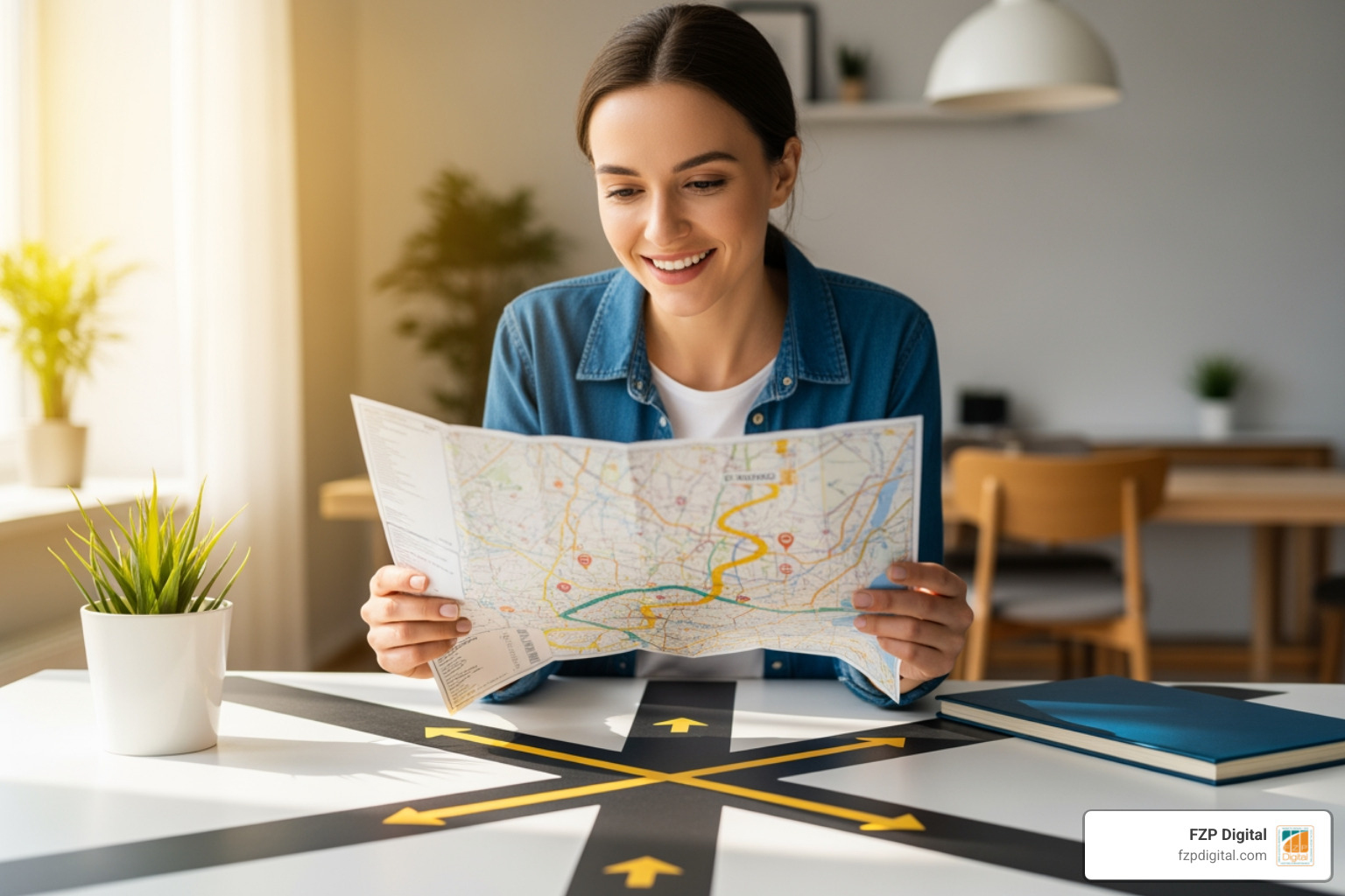 A bright, warm image of a person standing at a crossroads, thoughtfully comparing two distinct paths on a map, symbolizing the decision-making process for choosing an SEO agency. - seo agencies A bright, warm image of a person standing at a crossroads, thoughtfully comparing two distinct paths on a map, symbolizing the decision-making process for choosing an SEO agency. - seo agencies