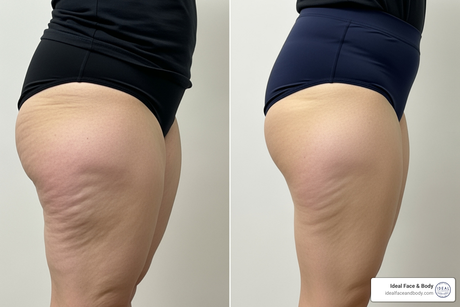 Before and after thigh lift results on a patient who lost significant weight - Beverly Hills thigh lift Before and after thigh lift results on a patient who lost significant weight - Beverly Hills thigh lift