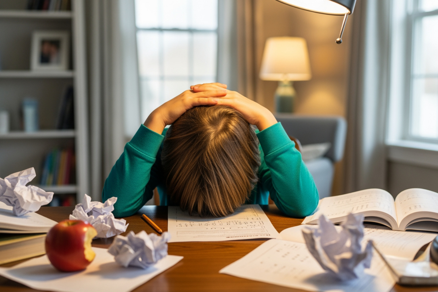 frustrated child sitting with homework - adhd emotional dysregulation examples frustrated child sitting with homework - adhd emotional dysregulation examples