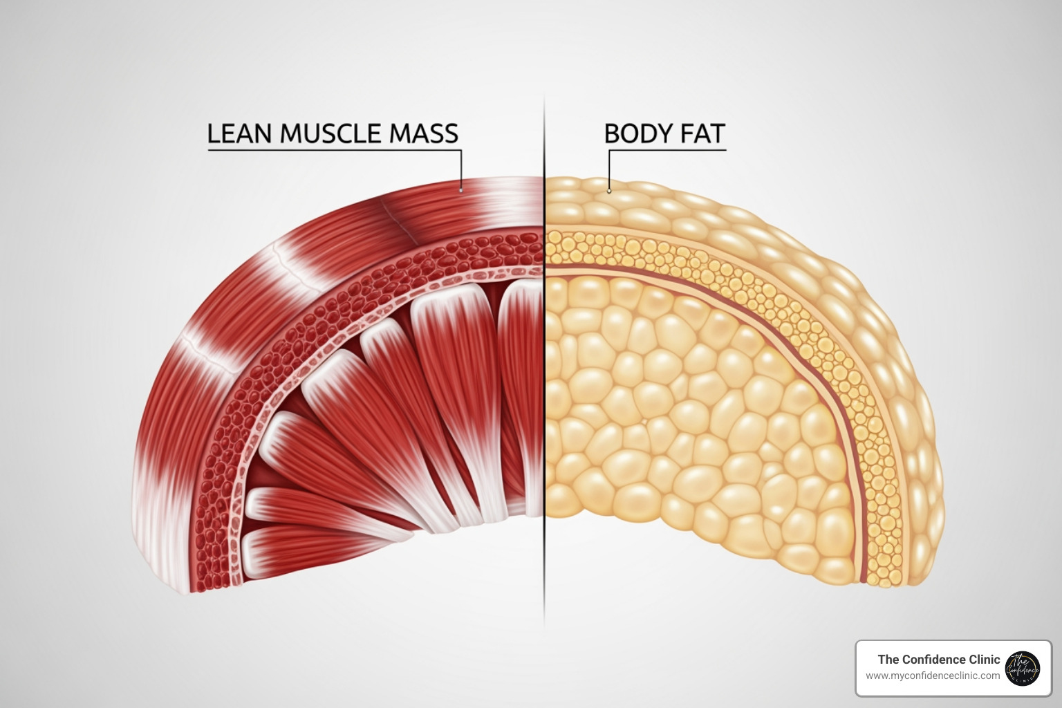 Body composition chart showing muscle vs. fat - ghrp 2 fat loss Body composition chart showing muscle vs. fat - ghrp 2 fat loss