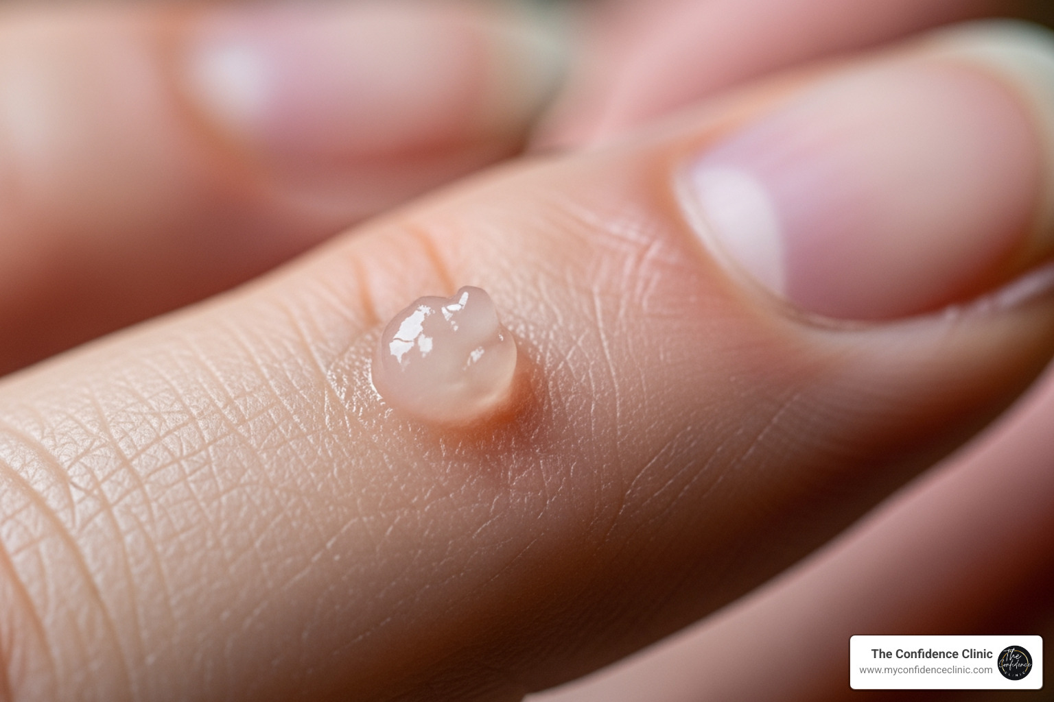 correct, small amount of balm on a fingertip - ejaculation delay balm correct, small amount of balm on a fingertip - ejaculation delay balm