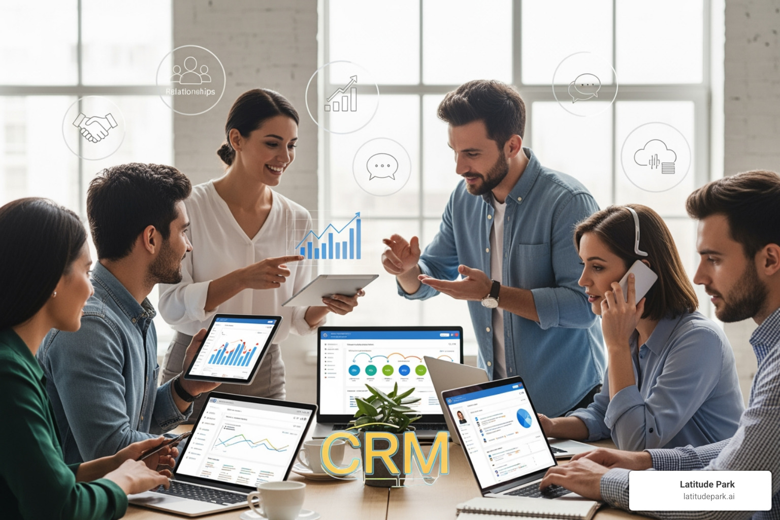 clean and intuitive crm dashboard showing a sales pipeline - crm software for small businesses