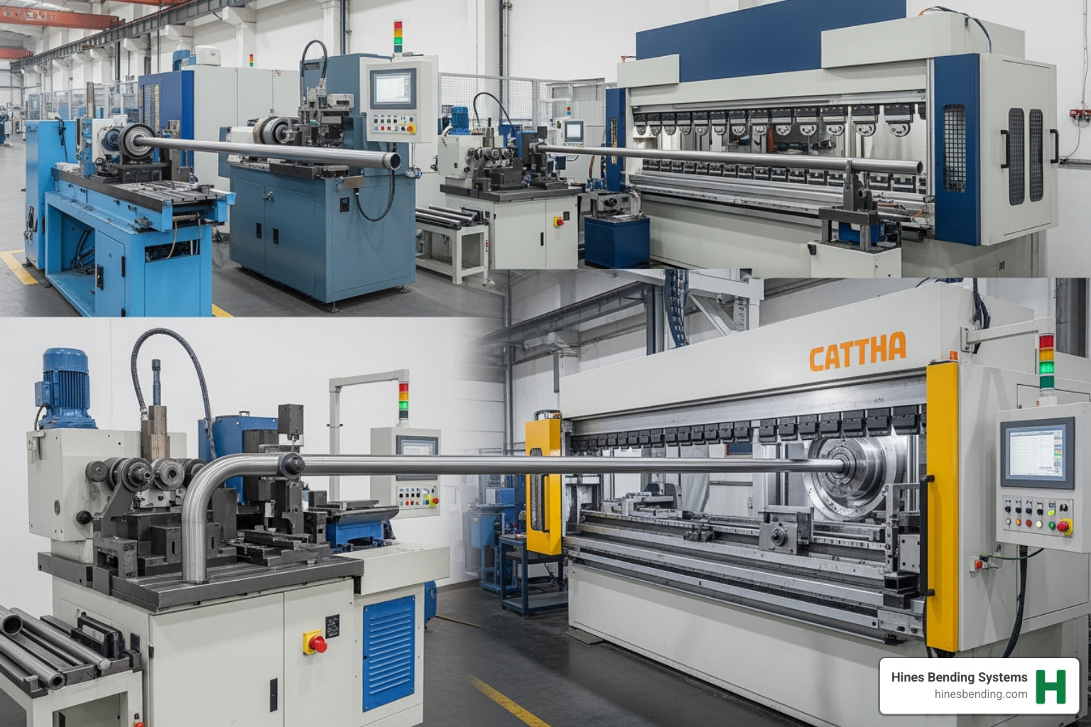 Hines bending machine types - steel tube bending machine