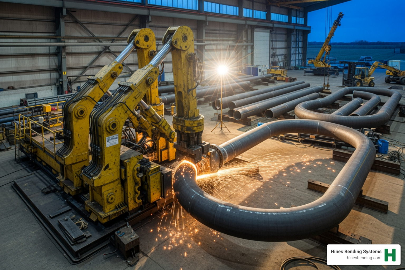 A modern CNC control panel of a pipe bending machine, displaying digital readouts and programmable settings, with an operator's hand hovering over the controls. - pipeline pipe bending machine