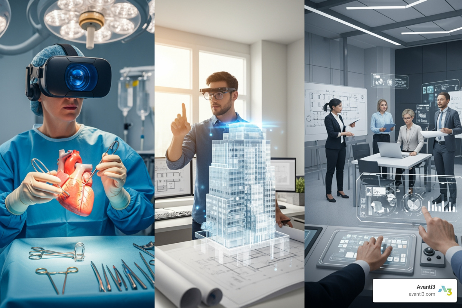 Diverse XR applications - extended reality solutions