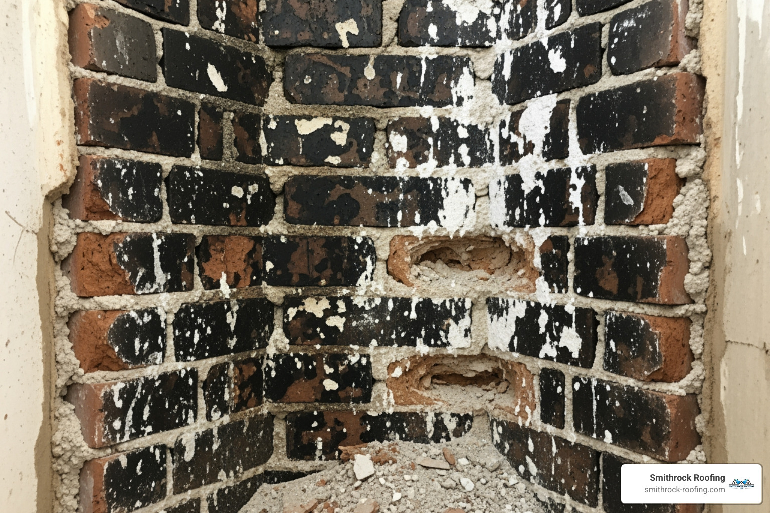 water damage on a chimney's interior brickwork due to a missing cap - do i need a contractor to replace a chimney cap
