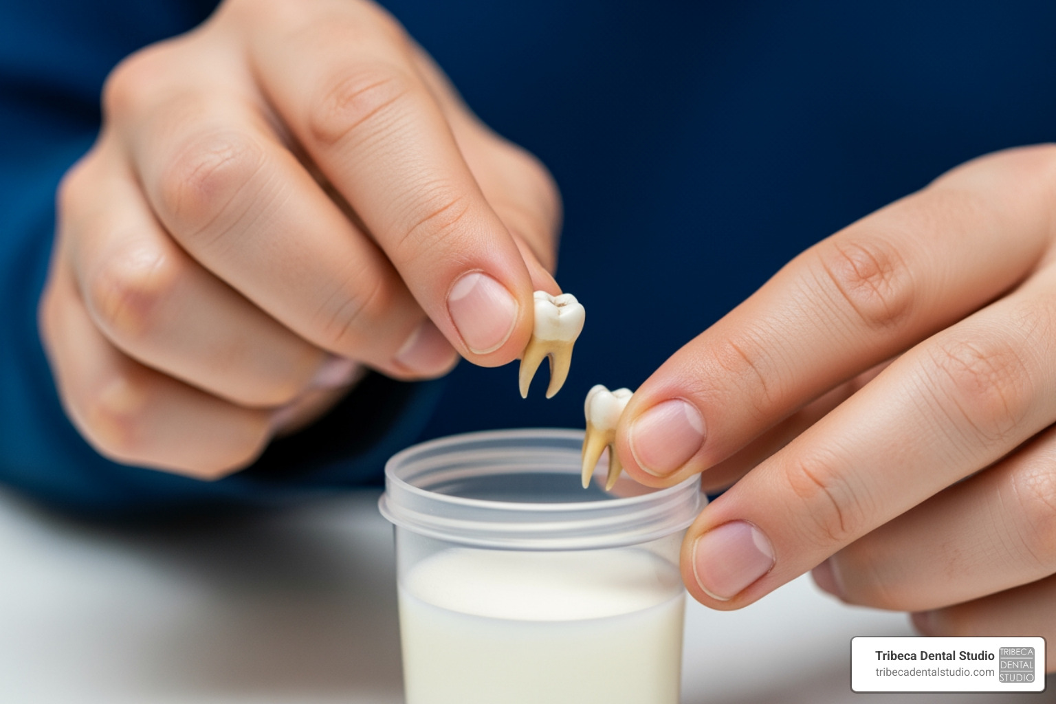 first-aid for a knocked-out tooth - urgent dental care nyc