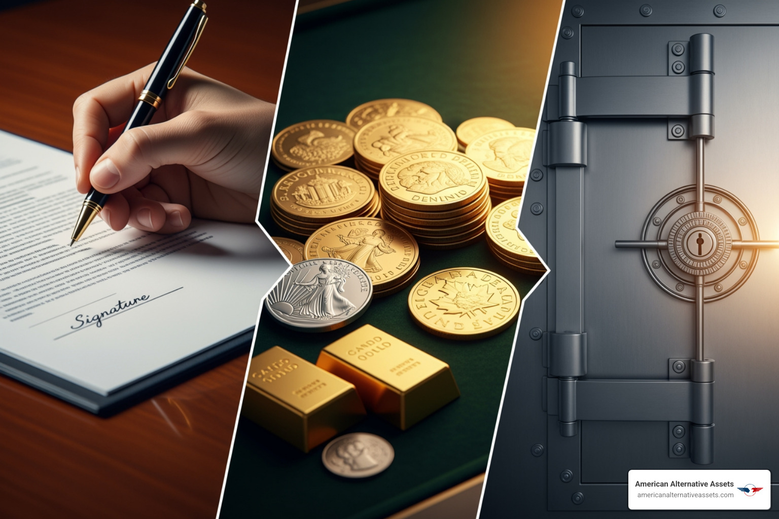 flowchart illustrating the process from account opening to metal storage - how to invest in precious metals with a self-directed ira