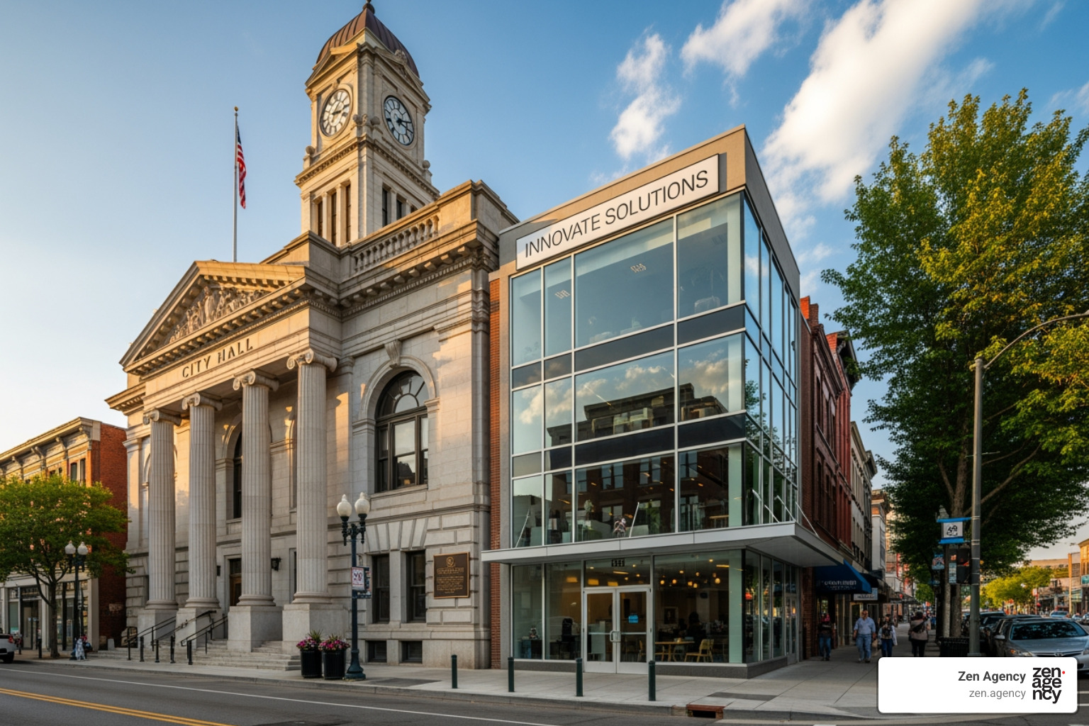 city hall and business storefront - ada compliance laws city hall and business storefront - ada compliance laws
