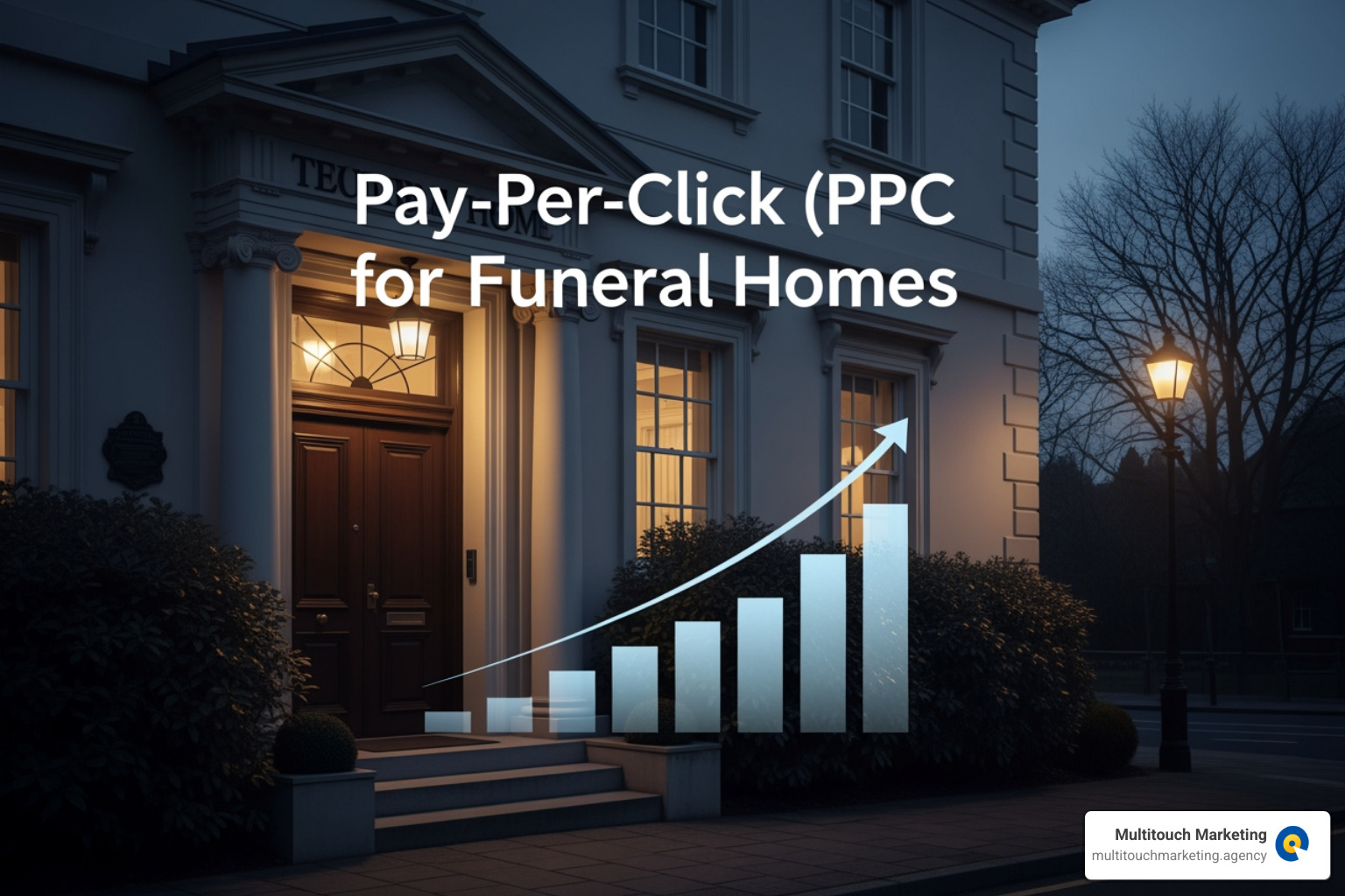 search engine results page showing ads for "funeral homes near me" - PPC for Funeral Homes search engine results page showing ads for "funeral homes near me" - PPC for Funeral Homes