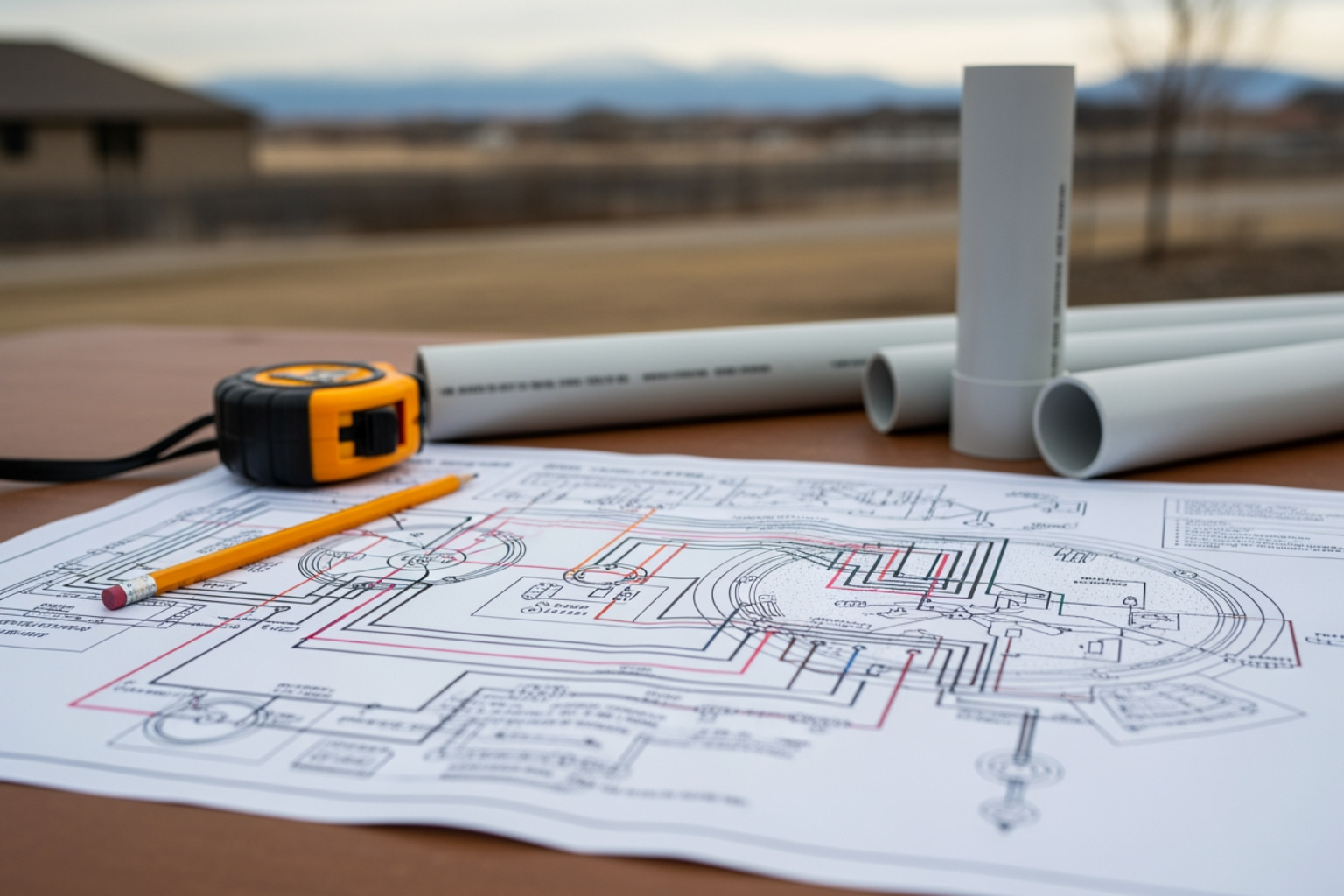 Electrician planning hot tub wiring route - hooking up 220v hot tub Electrician planning hot tub wiring route - hooking up 220v hot tub