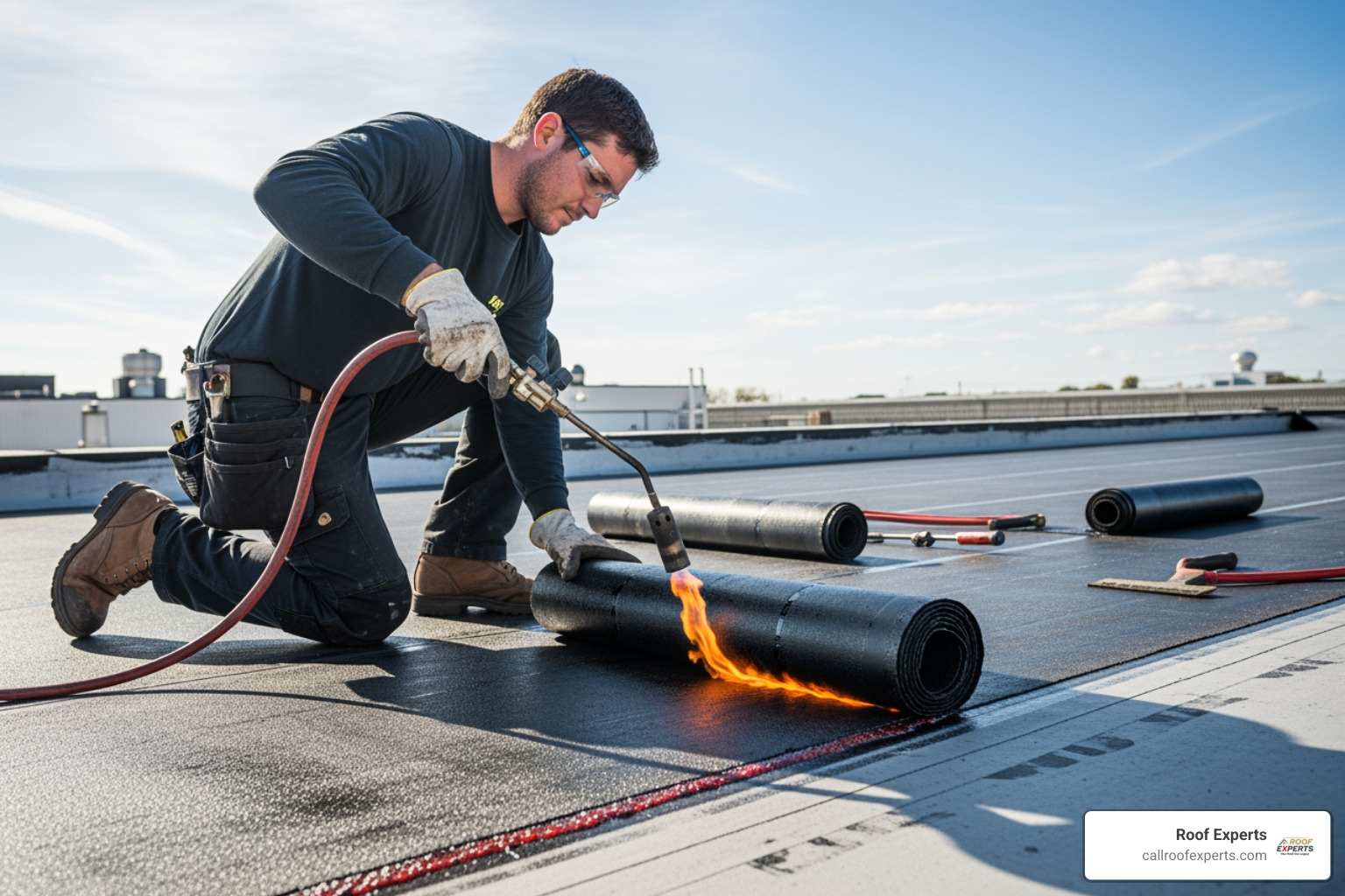 torch down roofing
