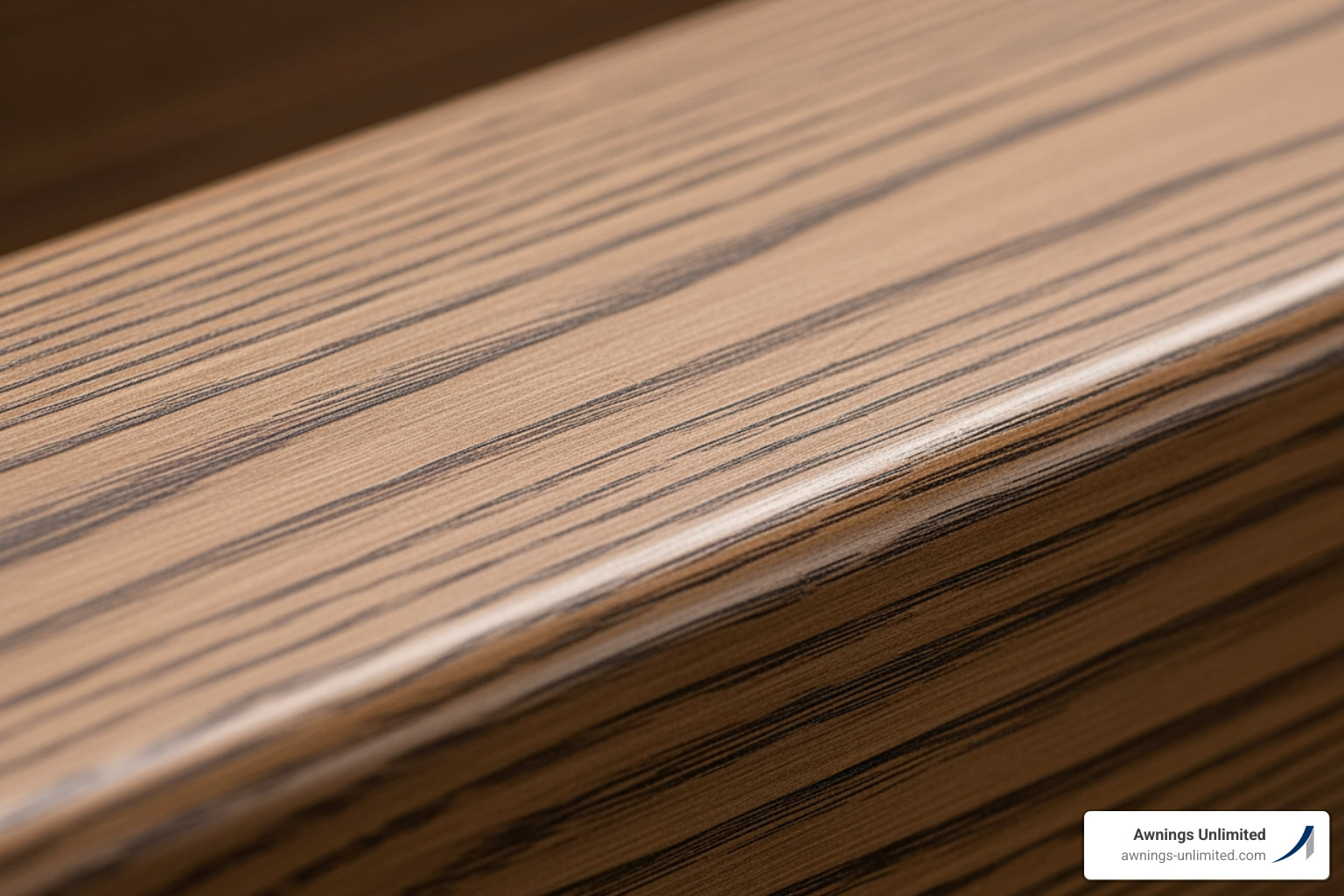 close-up shot showing the texture of a woodgrain aluminum beam - aluminum shade structures close-up shot showing the texture of a woodgrain aluminum beam - aluminum shade structures