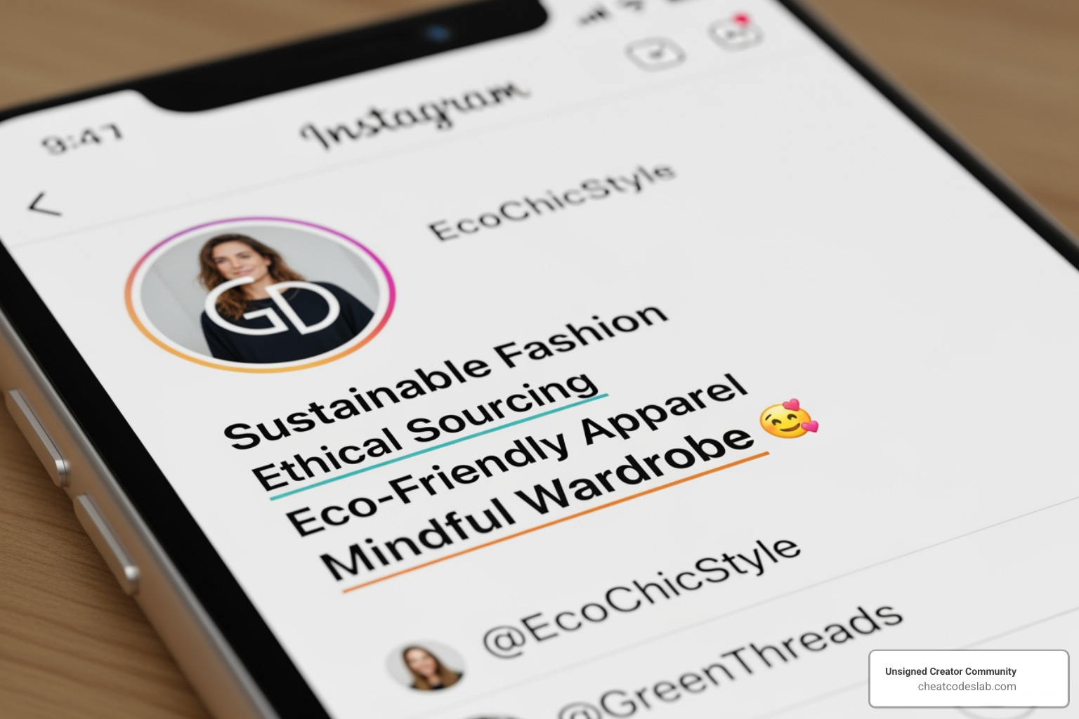 Optimized Instagram bio with keywords - Boost Instagram followers organically