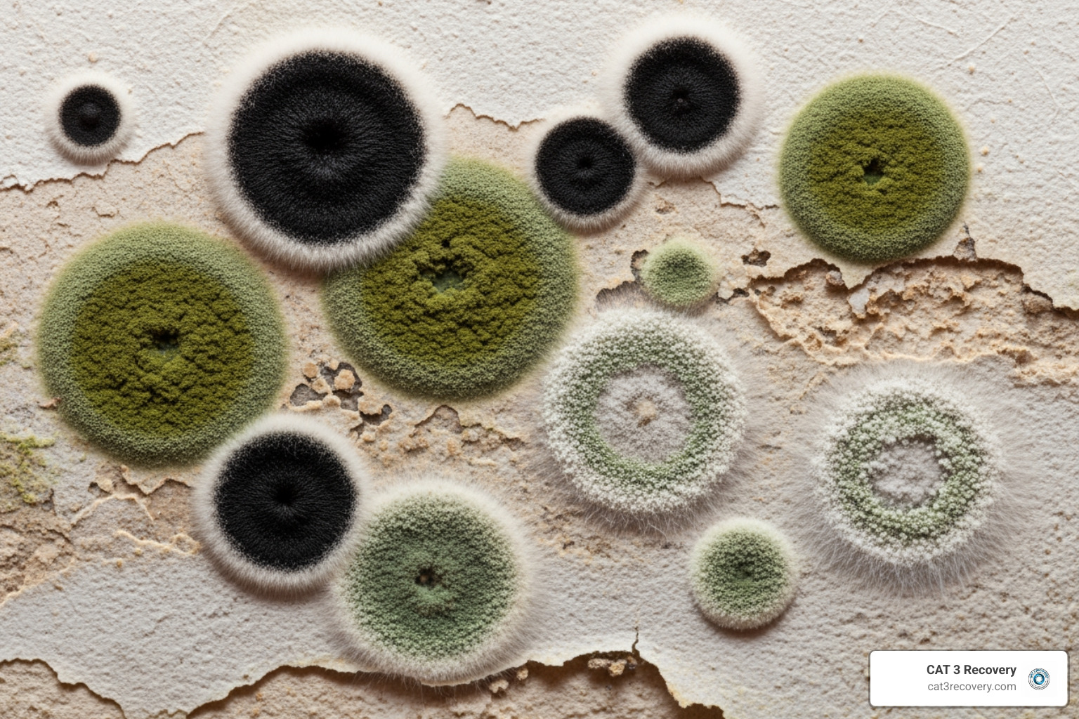 different types of mold on drywall - Mold damage insurance claim