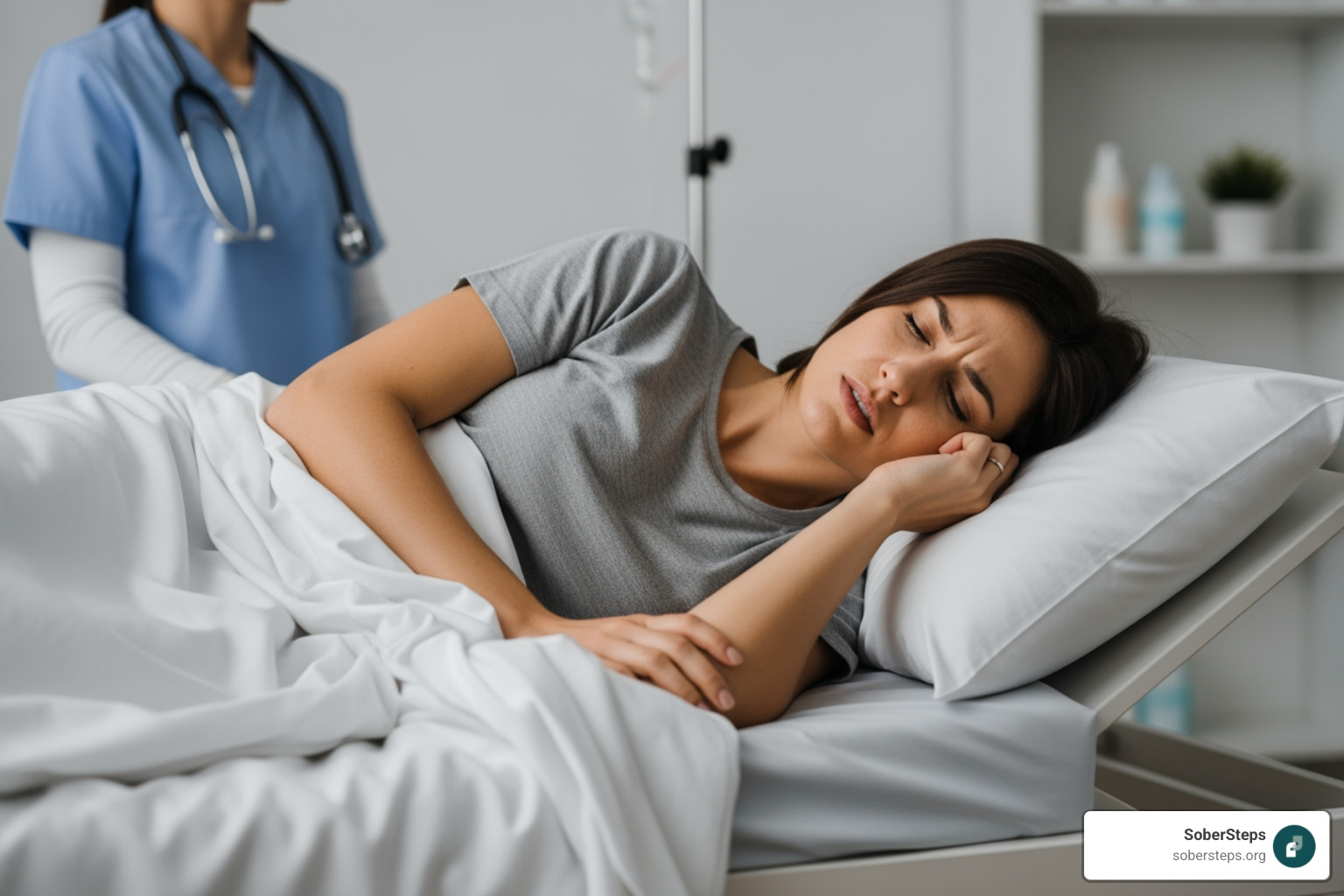 Image illustrating a general withdrawal timeline for a common substance like alcohol or opioids - detox near me