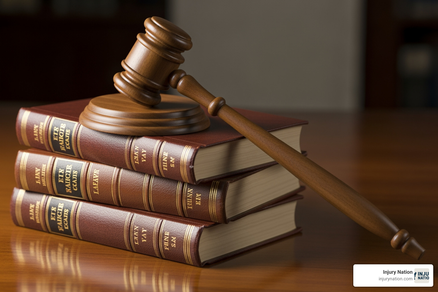 gavel resting on law books - Hospital negligence cases