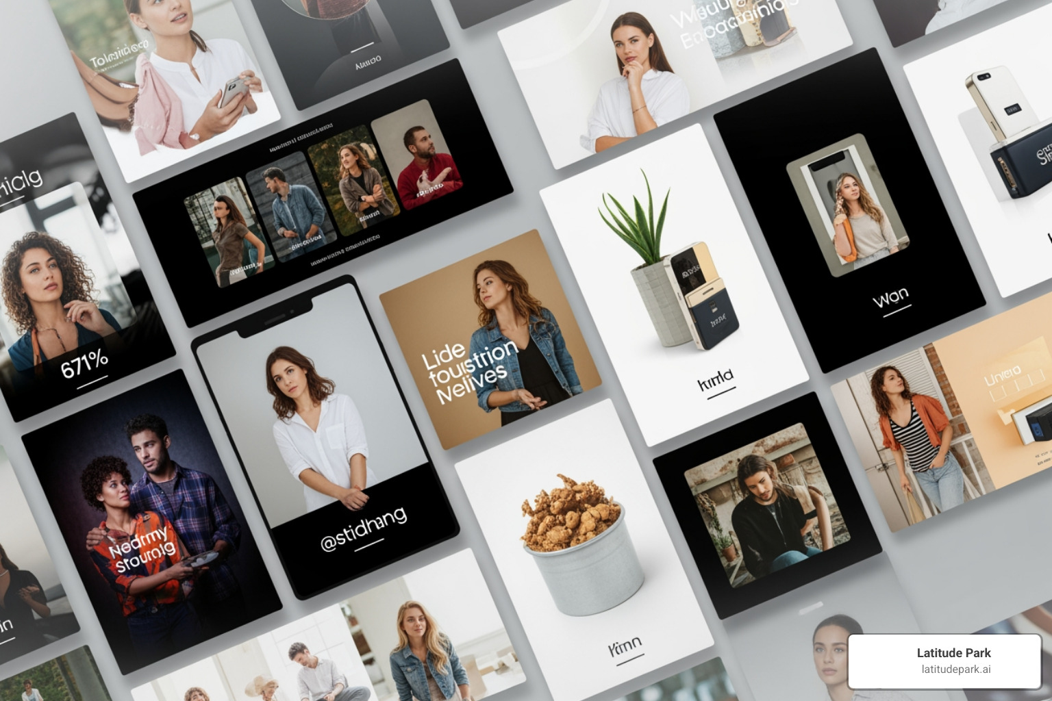 A vertical 4:5 ad for a franchise business displaying prominently in an Instagram feed, taking up significant screen space. - best image size for facebook and instagram ads