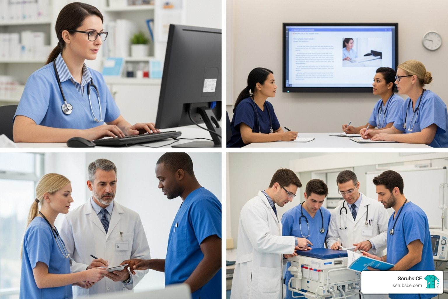 Different professional certification logos - earn CE credits Different professional certification logos - earn CE credits