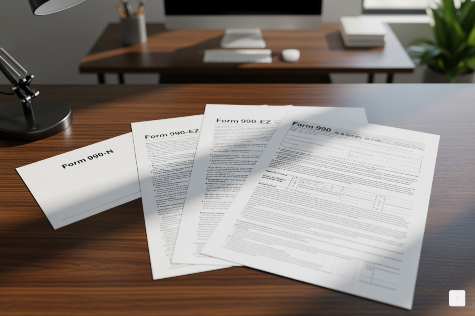 different Form 990 documents fanned out - 990 electronic filing different Form 990 documents fanned out - 990 electronic filing