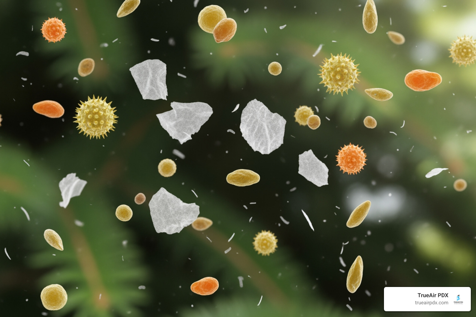 common Pacific Northwest allergens like pollen and pet dander - duct cleaning Portland OR