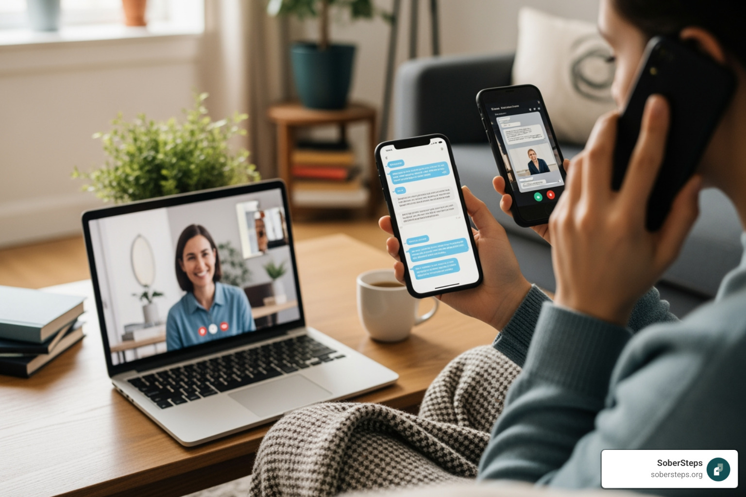 different modes of online therapy (video, chat, phone) - Online mental health different modes of online therapy (video, chat, phone) - Online mental health