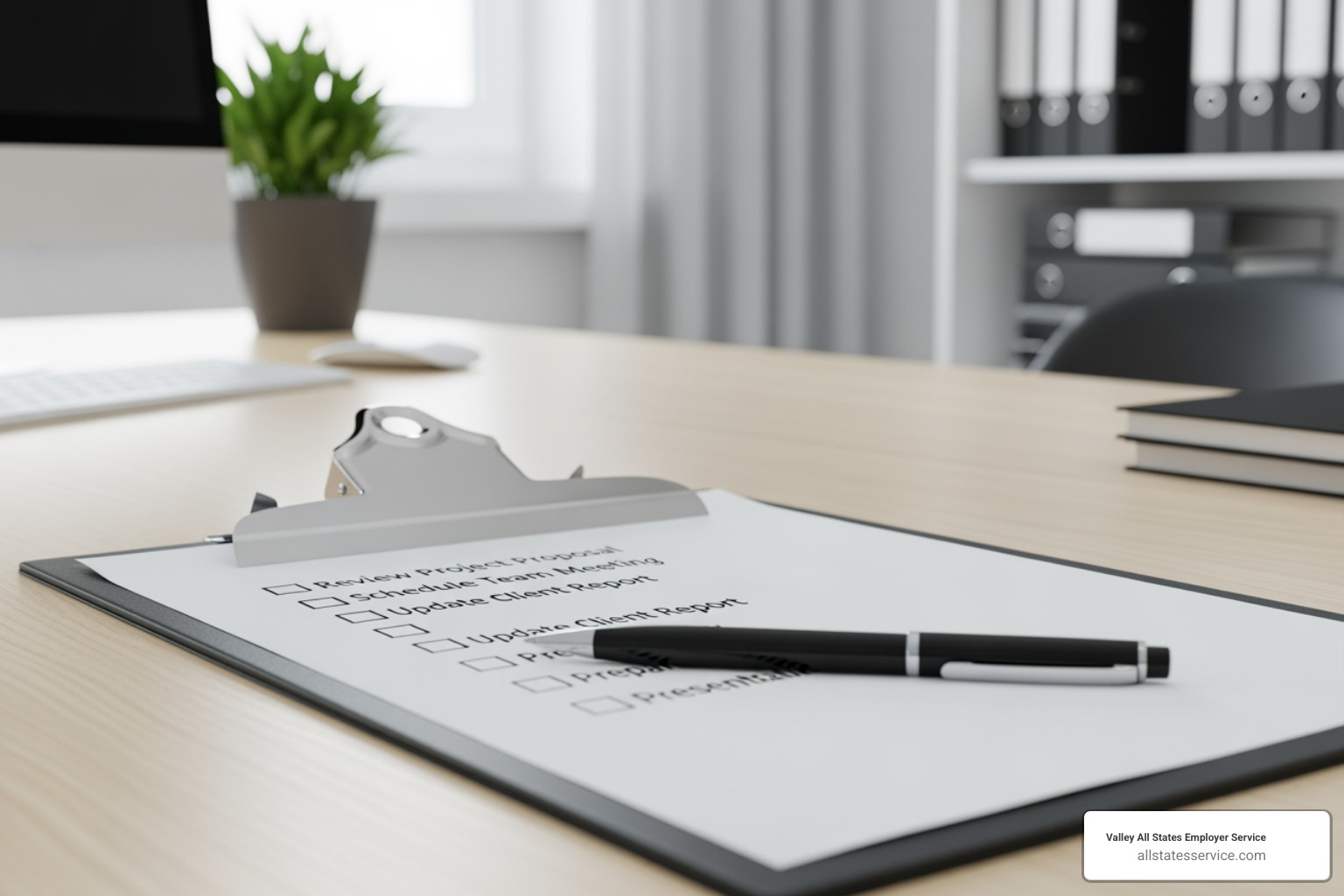 Checklist showing different HR functions - HR services for businesses