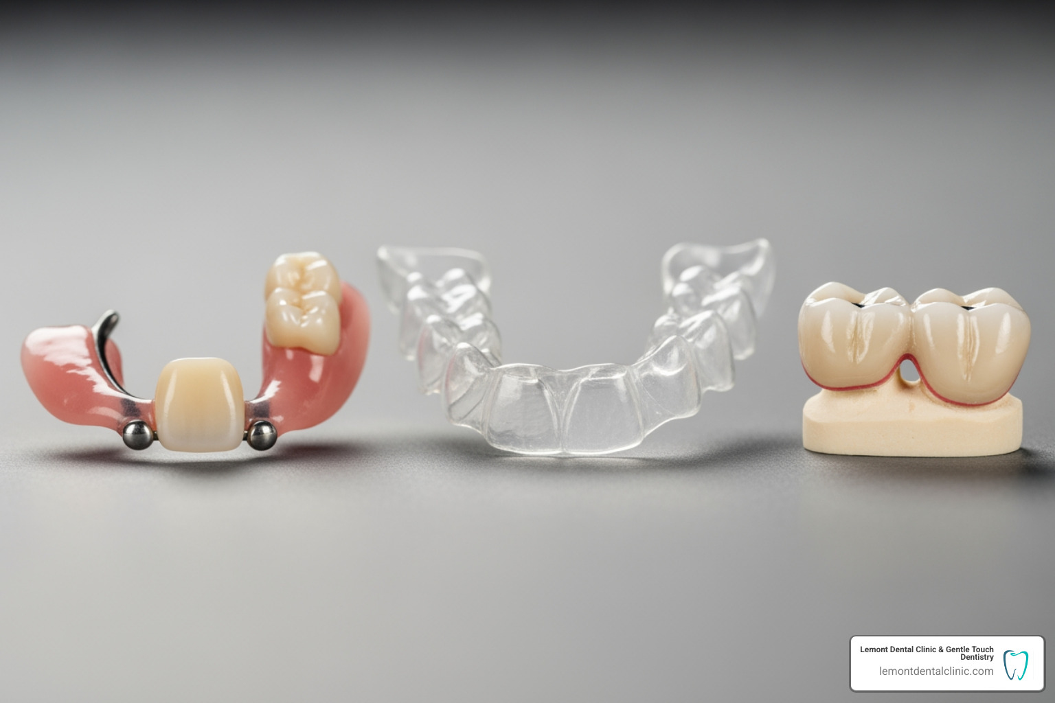 Comparison of different temporary tooth options - temporary tooth while waiting for implant