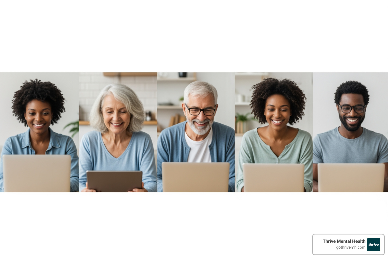 Diverse individuals benefiting from virtual mental health care - What are the best virtual mental health intensive outpatient programs in 2025?